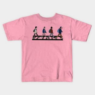 Stranger Abbey Road Kids T-Shirt